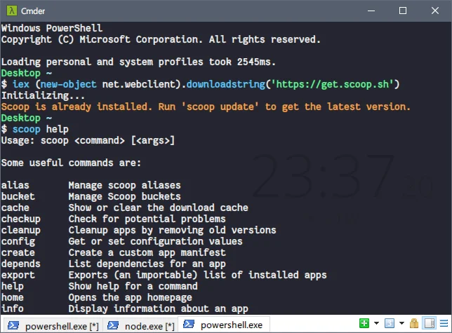 我这里已经安装过了 我这里已经安装过了