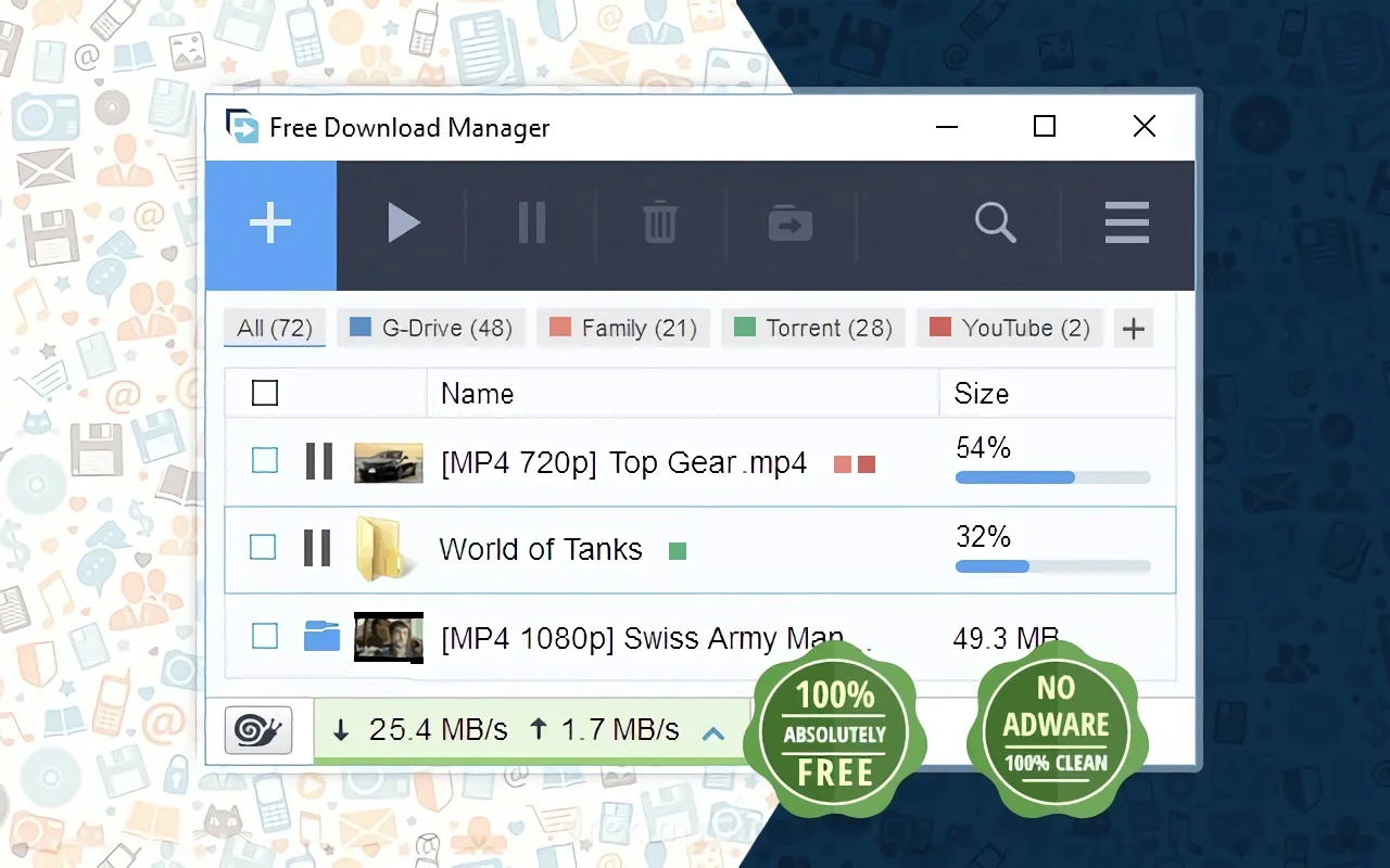 Free Download Manager Free Download Manager