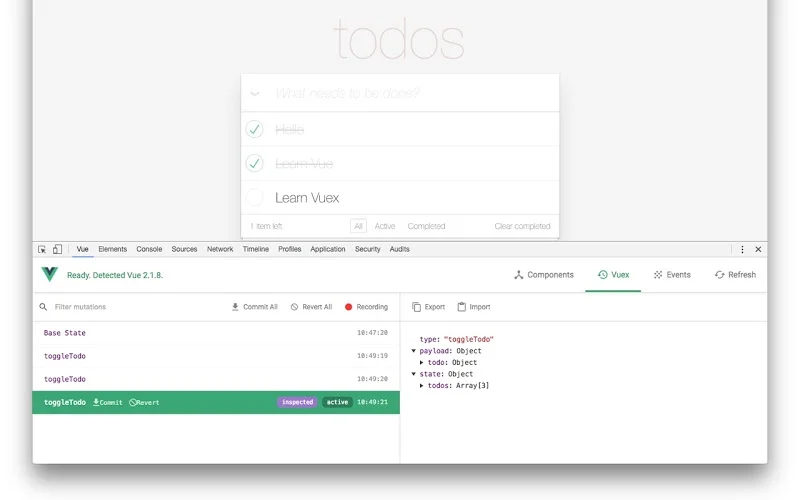 Vue.js devtools Vue.js devtools