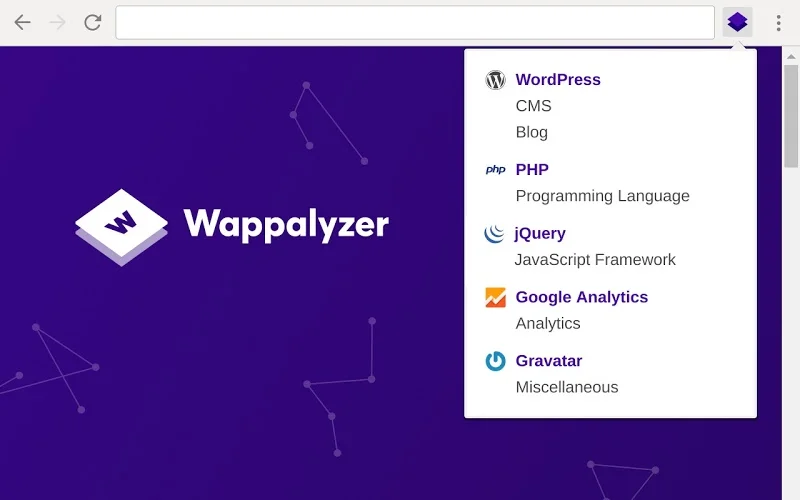 Wappalyzer Wappalyzer