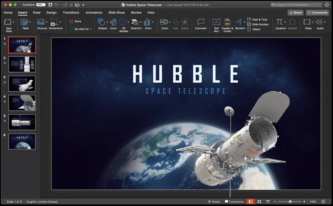 Office 365 Dark Mode (Twitter @derek_snook)