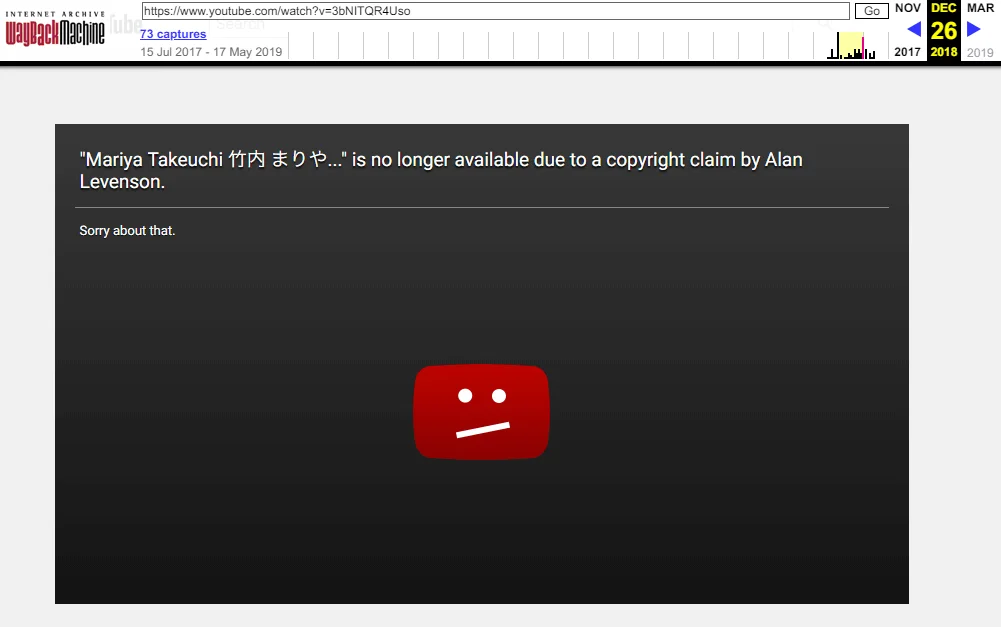 ▲ 通过时光机回看当时下架的样子