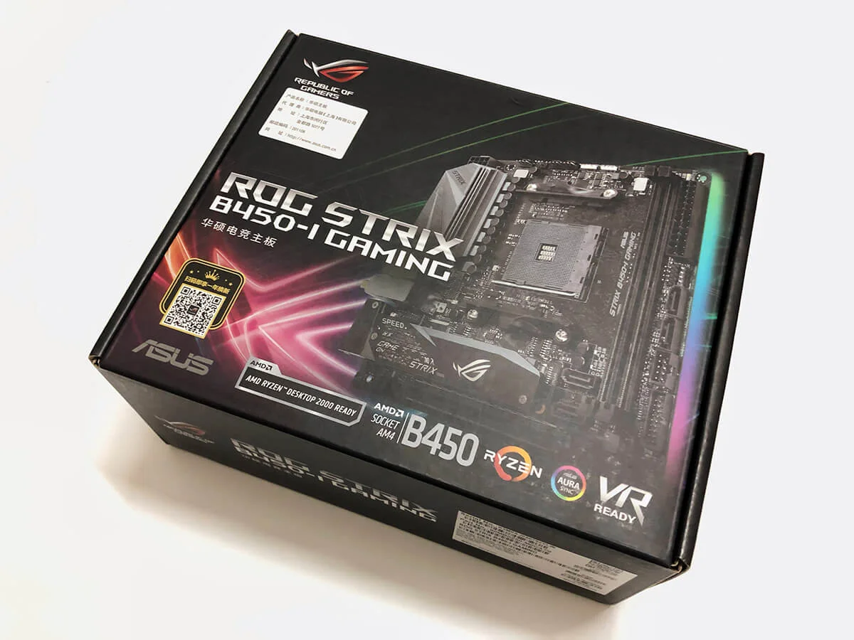 主板:华硕 ROG STRIX B450-I GAMING
